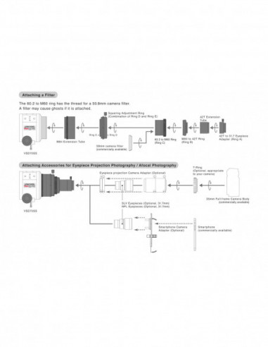 Vixen VSD70SS F5.5 Astrograph Telescope