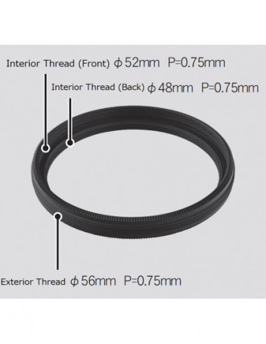 Vixen M56 filter adapter for M48mm...