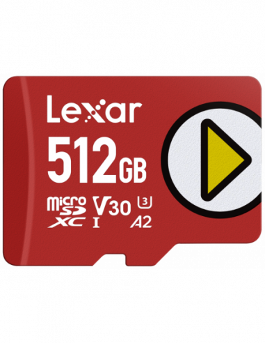 Lexar microSDXC PLAY UHS-I/A2/U3...