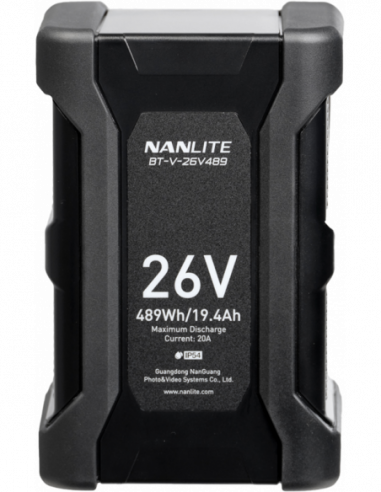 Nanlite battery V-mount 26V 489WH