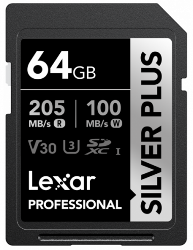 Lexar SDXC Professional SILVER Plus...
