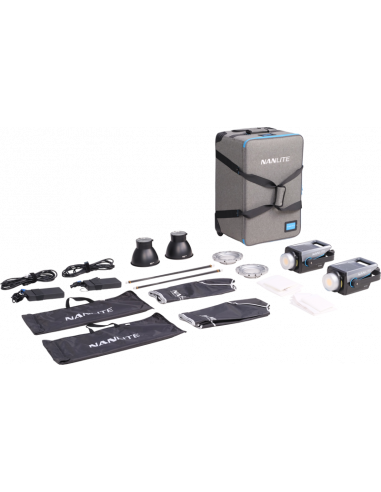 Nanlite FC-300B 2-Light Trolley Case Kit