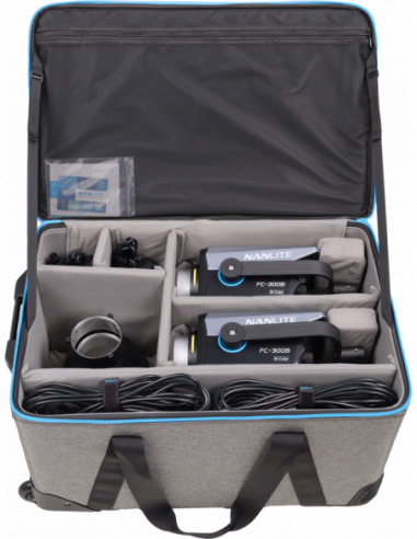 Nanlite FC-300B 2-Light Trolley Case Kit