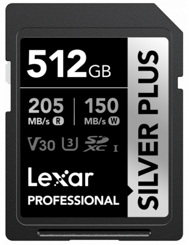 Lexar SDXC Professional SILVER Plus...