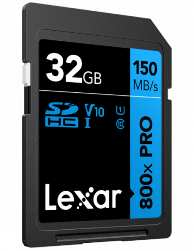 Lexar SDHC 800x Pro UHS-I cards, C10...