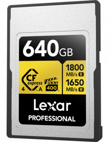 Lexar CFexpress 4.0 Pro Gold, VPG400,...