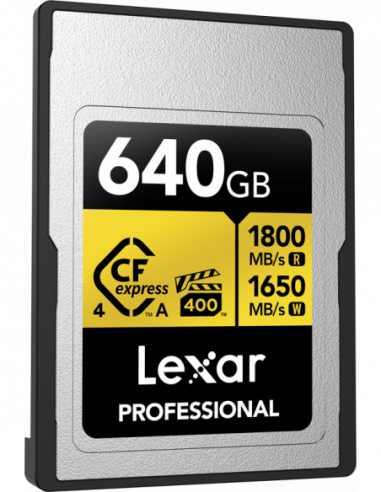 Lexar CFexpress 4.0 Pro Gold, VPG400,...