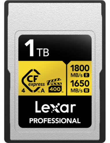 Lexar CFexpress 4.0 Pro Gold, VPG400,...