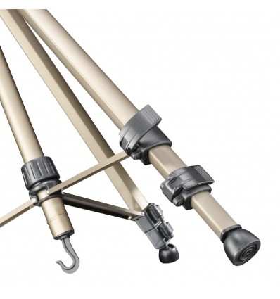 Walimex WT-3530 Basic-Tripod 3D-Panhead 146cm bronze
