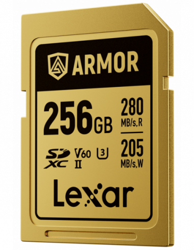 Lexar SDXC ARMOR Gold UHS-II U3,...