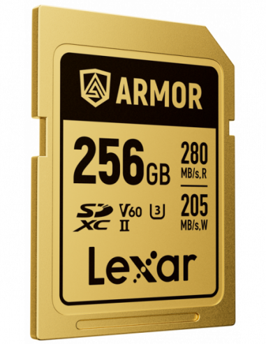 Lexar SDXC ARMOR Gold UHS-II U3,...