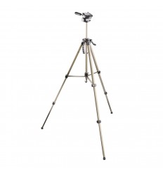 Walimex WT-3530 Basic-Tripod 3D-Panhead 146cm bronze