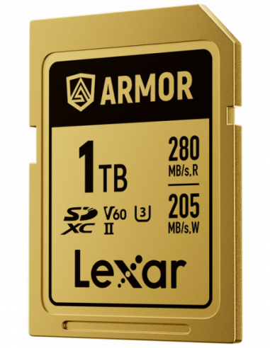 Lexar SDXC ARMOR Gold UHS-II U3,...