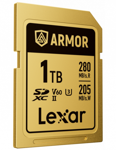 Lexar SDXC ARMOR Gold UHS-II U3,...