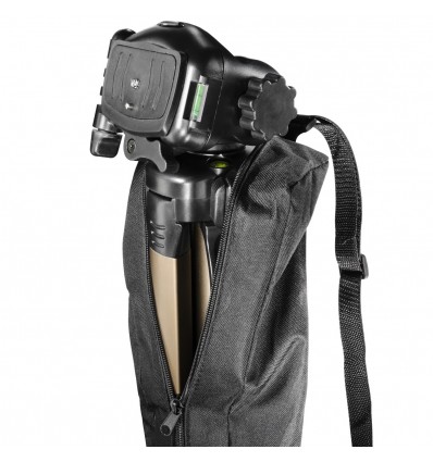 Walimex WT-3530 Basic-Tripod 3D-Panhead 146cm bronze