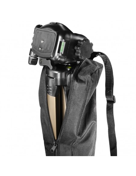 Walimex WT-3530 Basic-Tripod 3D-Panhead 146cm bronze