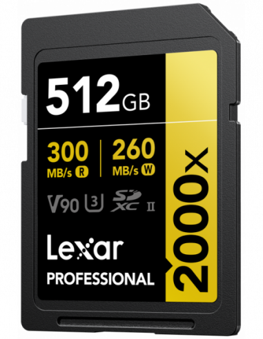 Lexar SDXC Pro 2000X UHS-II U3...