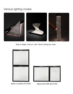 Godox FL150s 60x60cm fleksibel LED lys 2
