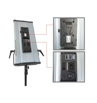 Boling LED Slim line  Videolampe BL-2250 BP. 3200-5500 Kelvin 0