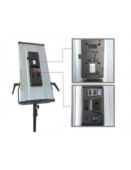 Boling LED Slim line  Videolampe BL-2250 BP. 3200-5500 Kelvin 0