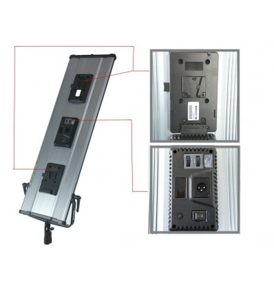 Boling LED Slim line  Videolampe BL-2280P. 5500 Kelvin 0