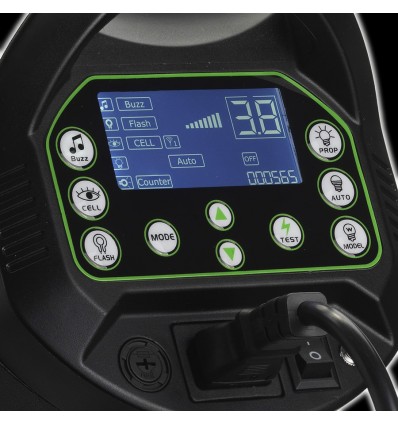 LH-600 - 600watt Digital Flashlampe - Ledetal 82 - LCD display - Indbygget trigger / Mulighed for fjernbetjening 4