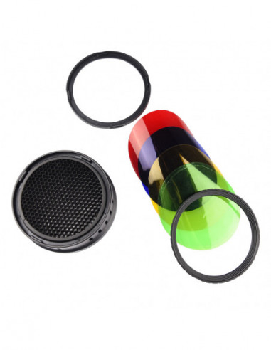 Godox BD08 Honey Comb Barndoor Color...