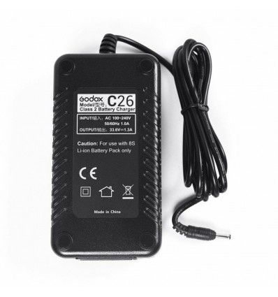 Oplader til Godox AD60pro batteri (WB26)