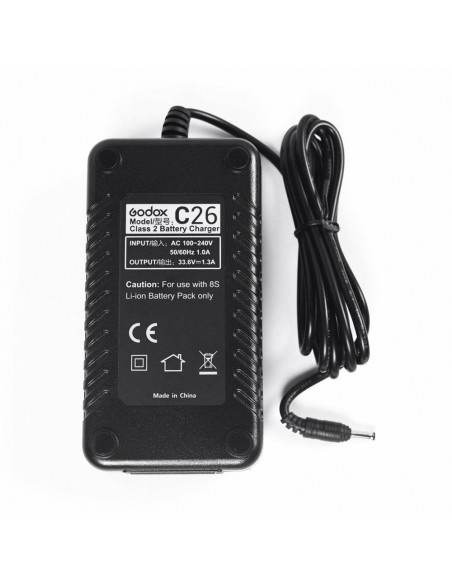 Oplader til Godox AD60pro batteri (WB26)