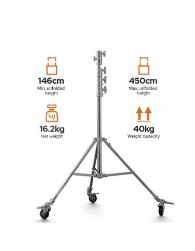 Godox Roller Stand for Video Light...