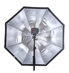 Paraply Softbox 80 Octagon - til speedlights med diffuser 0