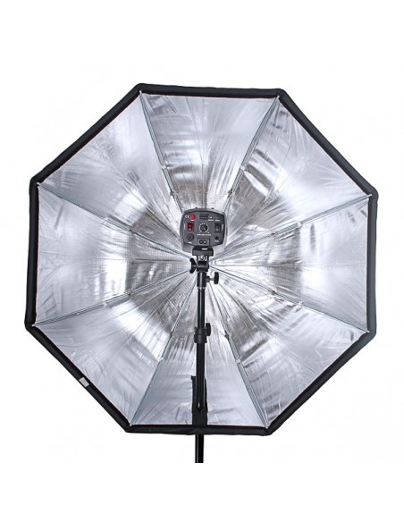 Paraply Softbox 80 Octagon - til speedlights med diffuser 0
