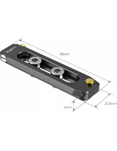 SmallRig 2484 Low Profile Nato rail 90mm