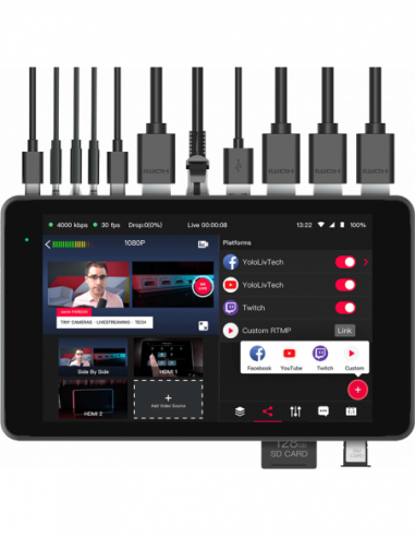 YoloLiv YoloBox Pro Portable Multicam...