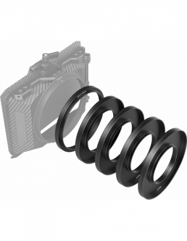 SmallRig 3383 Adapter Rings Kit (52,...