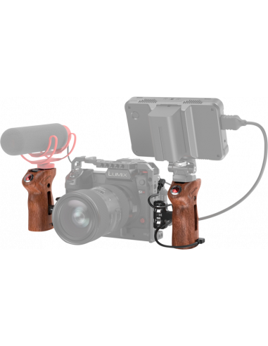 SmallRig 3323 Side Handle Wood with...