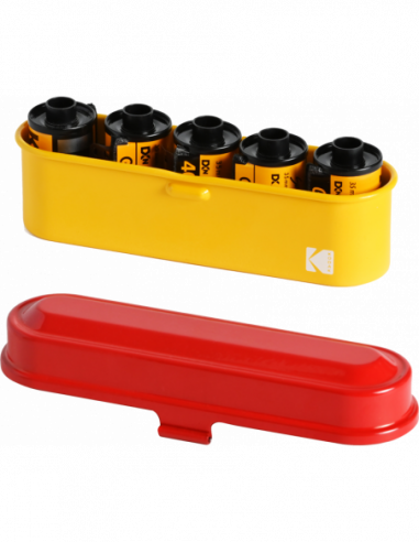 Kodak Film Case 135 (small) red/yellow