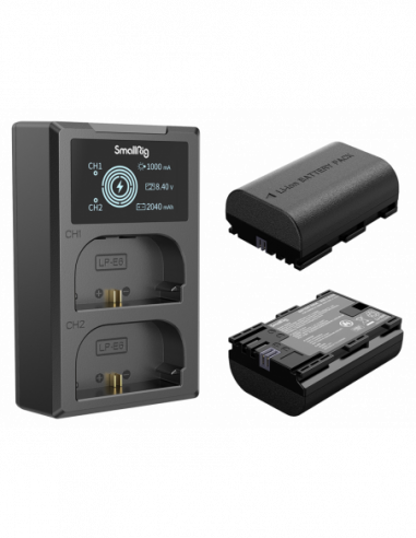 SmallRig 3821 LP-E6NH Battery &...