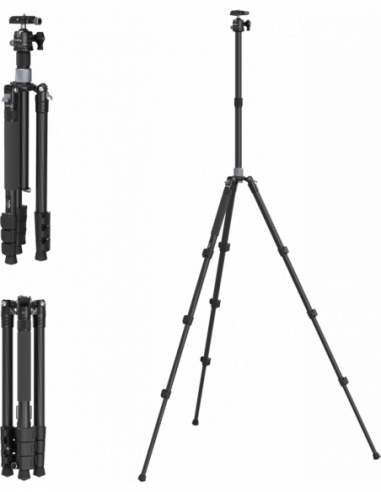 SmallRig 4059 Carbon Fiber Tripod Kit...