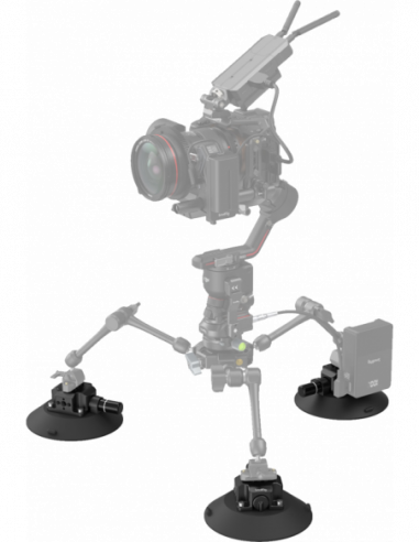 SmallRig 4114 Suction Cup 6" with...