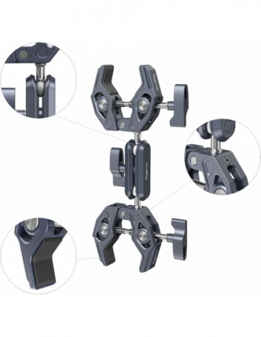 SmallRig 4103 Super Clamp with Double...