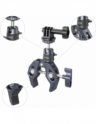 SmallRig 4102 Super Clamp with 360...