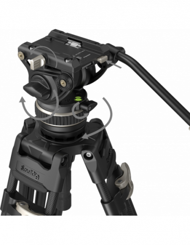 SmallRig 3989 Heavy-Duty Carbon Fiber...