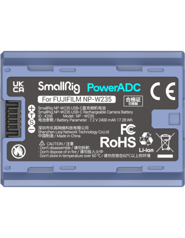 SmallRig 4266 Camera Battery USB-C...