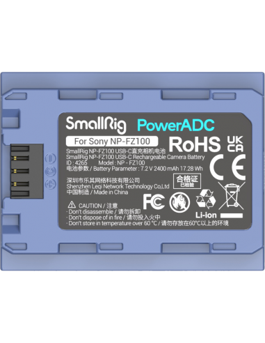 SmallRig 4265 Camera Battery USB-C...