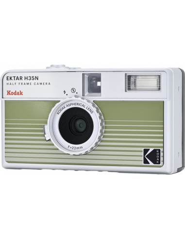 Kodak EKTAR H35N Camera Striped Green