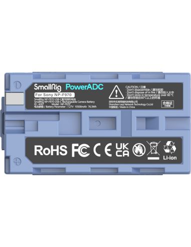 SmallRig 4267 Camera Battery USB-C...