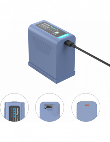 SmallRig 4267 Camera Battery USB-C...