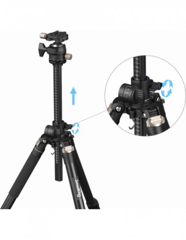 SmallRig 4288 Tripod with Lateral...
