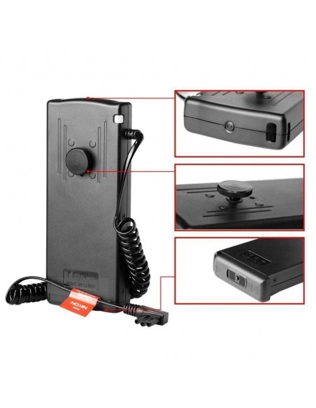 Godox CP-80 kompakt ekstern batteripakke til Nikon